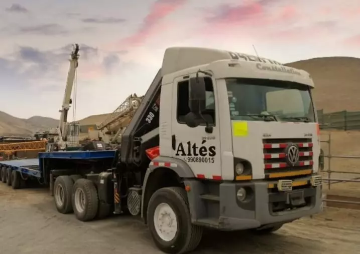 Que es un camion grua